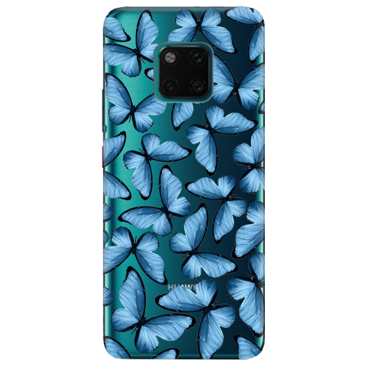 Чехол для Huawei Mate 20 Pro Blue wings - фото 1 Чехол для Huawei Mate 20 Pro Blue wings - фото 1 - Чехлы для телефонов