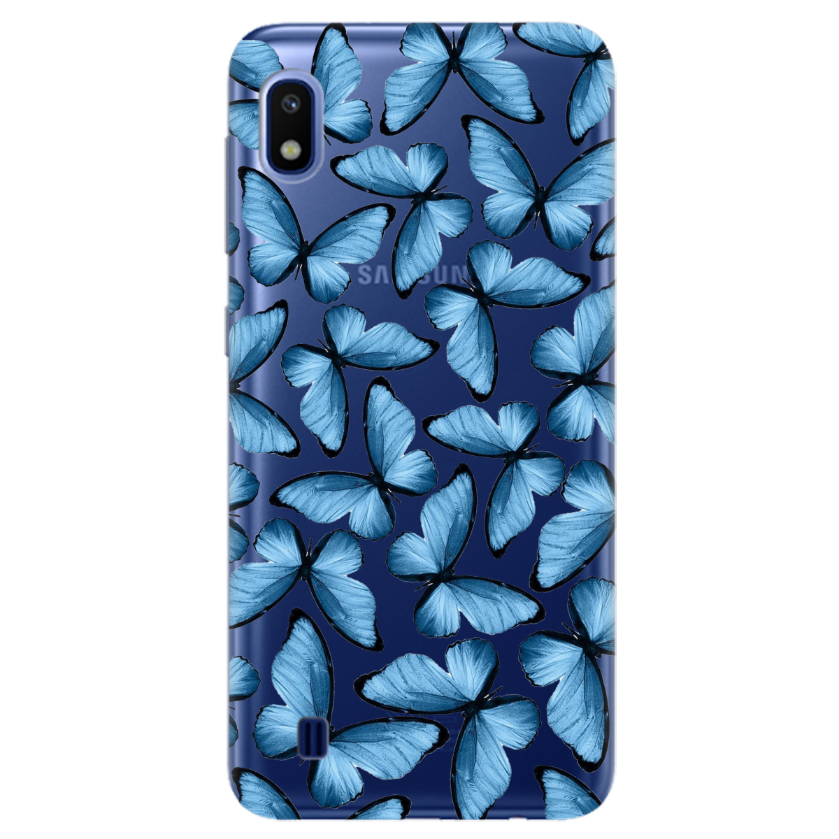 Чехол для Samsung Galaxy A10 Blue wings - фото 1 - Чехлы для телефонов