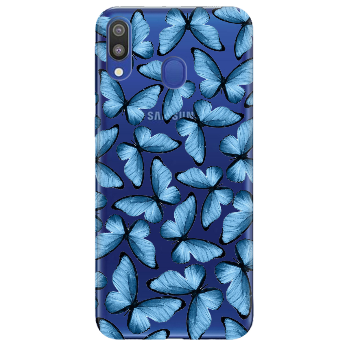 Чохол для Samsung Galaxy A40 Blue wings - фото 1 Чохол для Samsung Galaxy A40 Blue wings - фото 1 - Чохли для телефонів