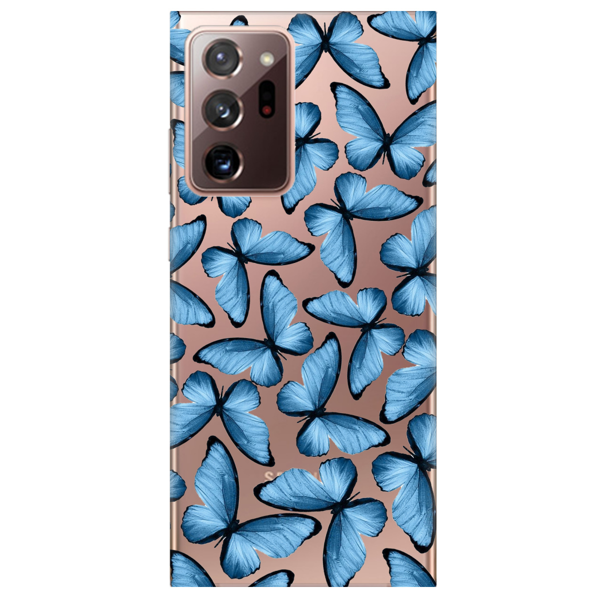 Чохол для Samsung Galaxy Note 20 Ultra Blue wings - фото 1 Чохол для Samsung Galaxy Note 20 Ultra Blue wings - фото 1 - Чохли для телефонів