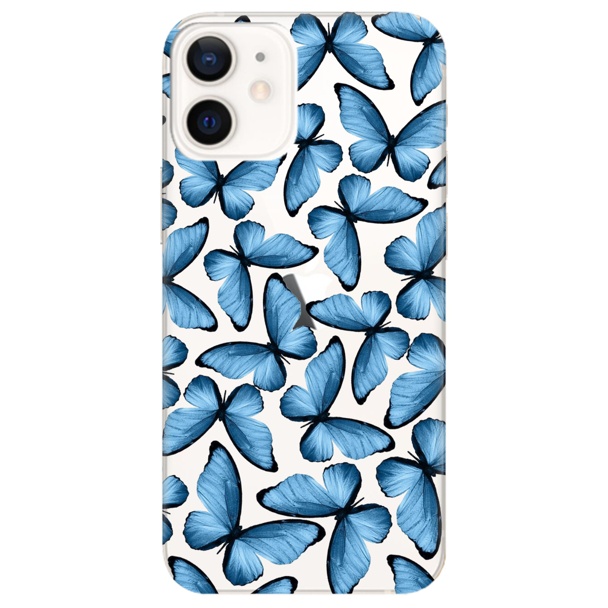 Чохол для Apple iPhone 12 Mini Blue wings - фото 1 - Чохли для телефонів