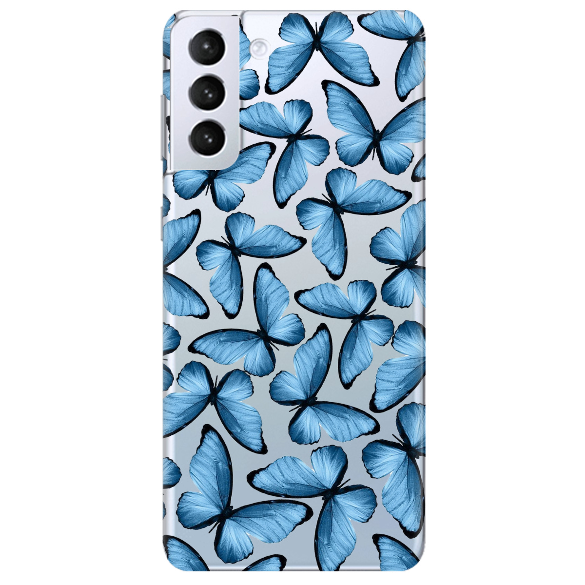 Чохол для Samsung Galaxy S21 Plus Blue wings - фото 1 - Чохли для телефонів