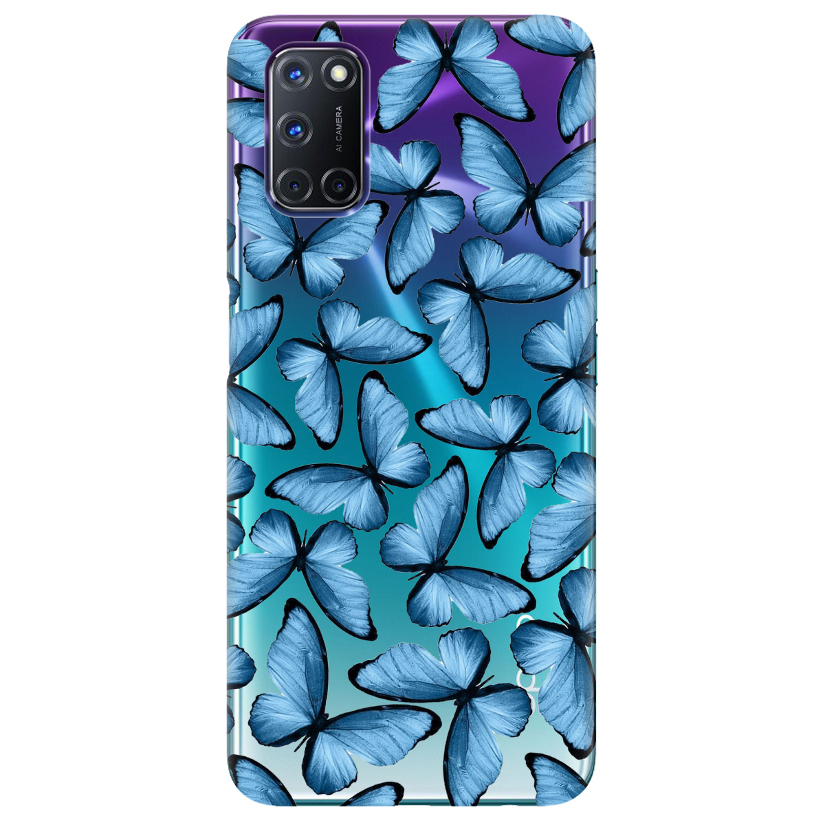 Чехол для Oppo A52/ A72/ A92 Blue wings - фото 1 - Чехлы для телефонов