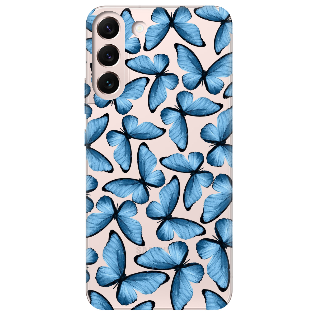 Чехол для Samsung Galaxy S22 Blue wings - фото 1 - Чехлы для телефонов