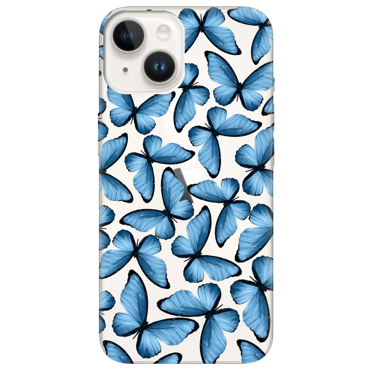 Чехол для Apple iPhone 14 Blue wings - фото 1 - Чехлы для телефонов