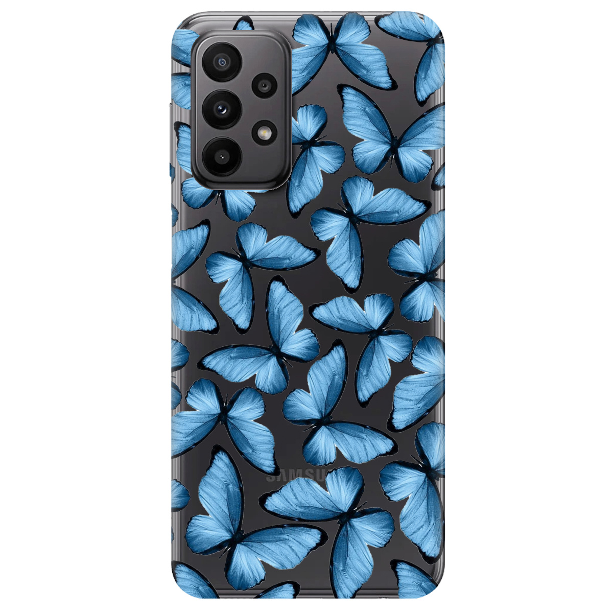 Чохол для Samsung Galaxy A23 4G Blue wings - фото 1 - Чохли для телефонів