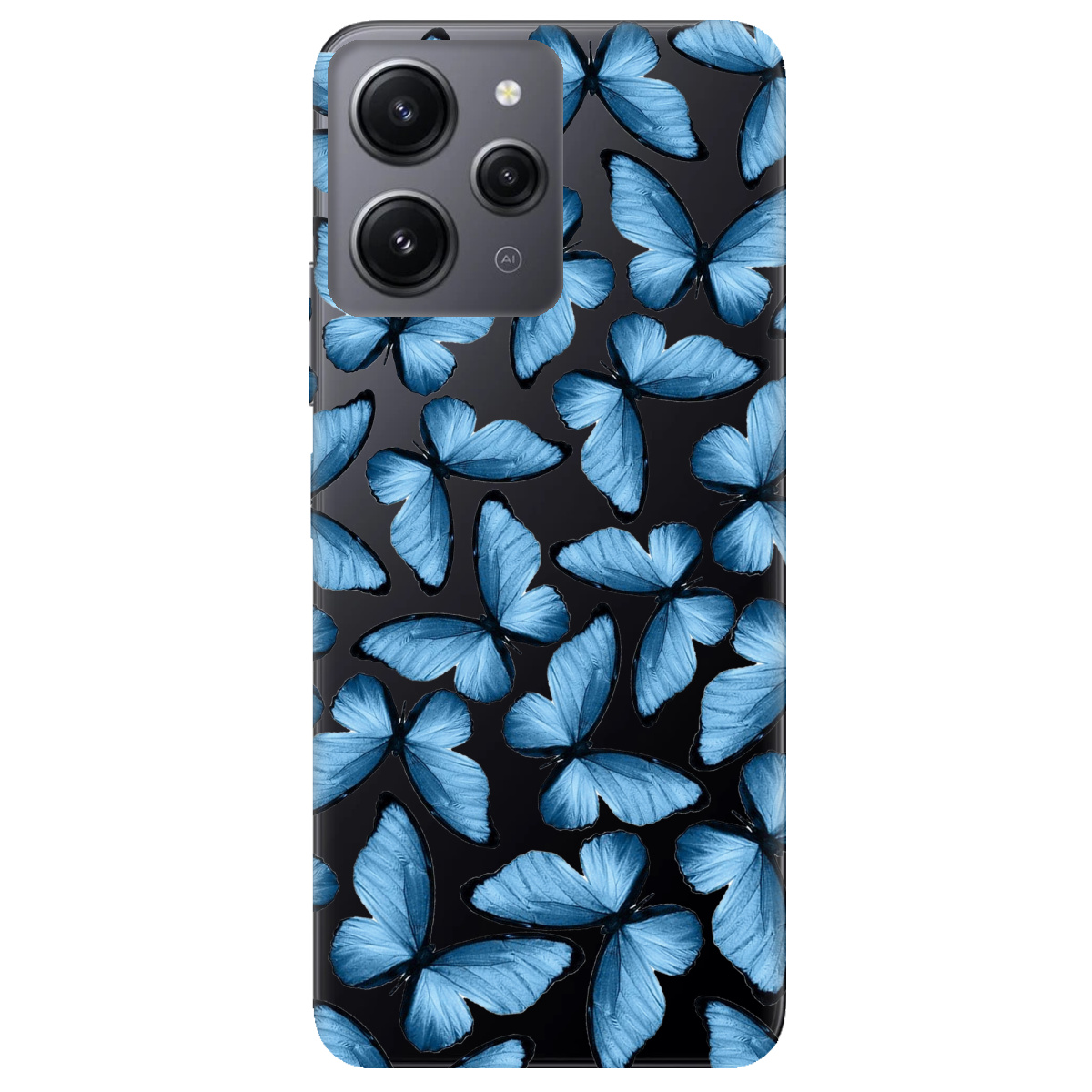 Чохол для Xiaomi Redmi 12 Blue wings - фото 1 - Чохли для телефонів