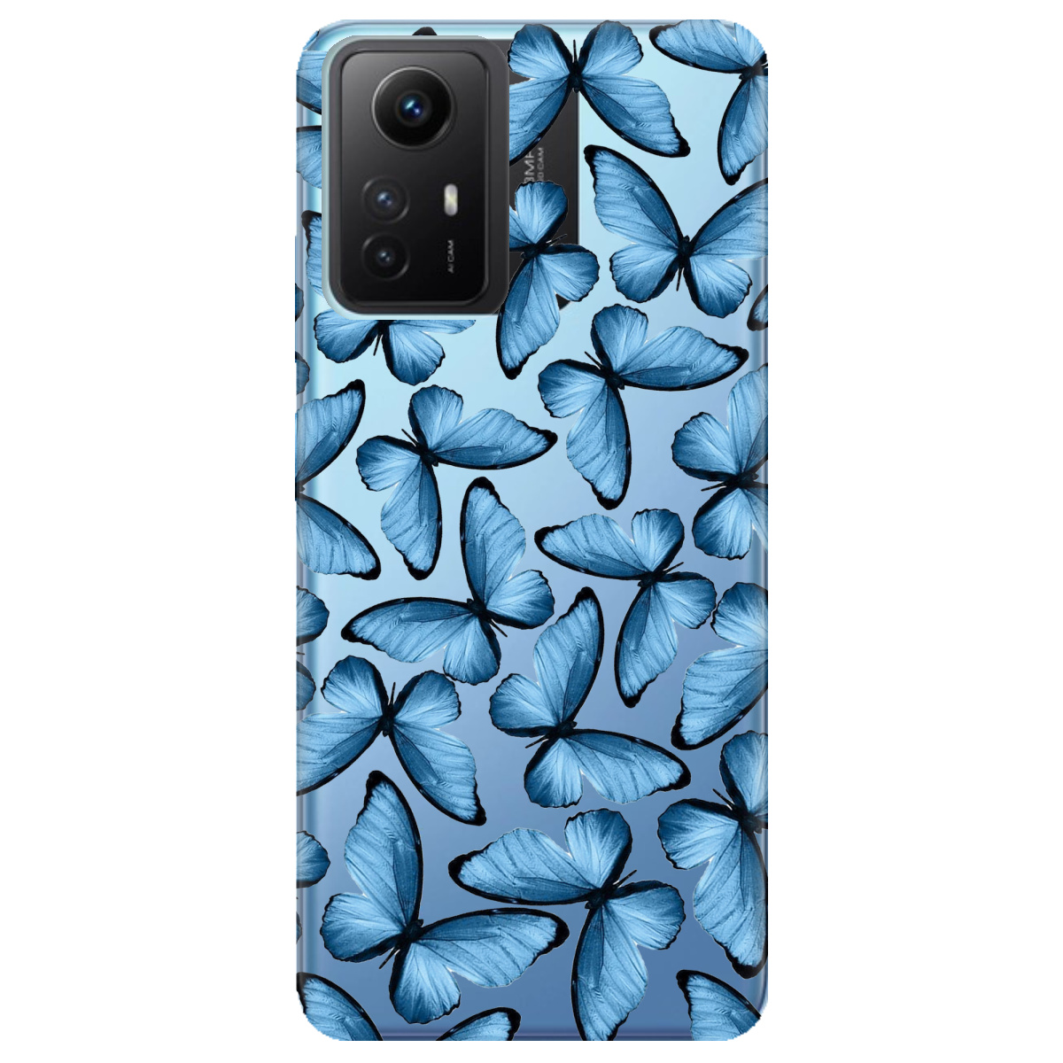 Чохол для Xiaomi Redmi Note 12s Blue wings - фото 1 - Чохли для телефонів