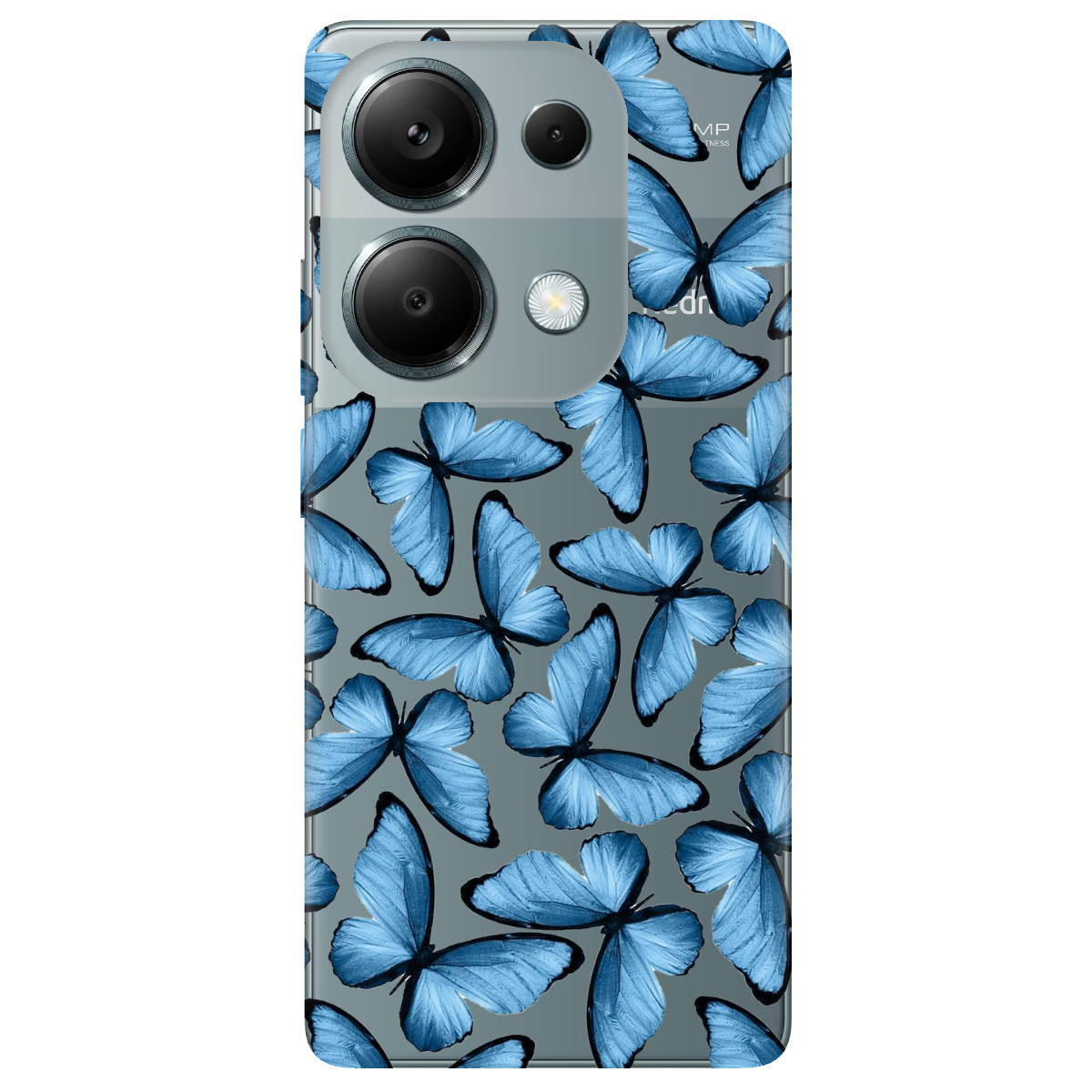 Чохол для Xiaomi Redmi Note 13 Pro 4G Blue wings - фото 1 Чохол для Xiaomi Redmi Note 13 Pro 4G Blue wings - фото 1 - Чохли для телефонів