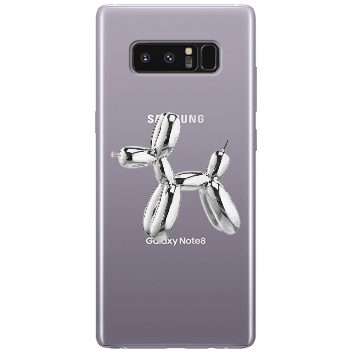 Чехол для Samsung Galaxy Note 8 Silver balloon - фото 1 - Чехлы для телефонов
