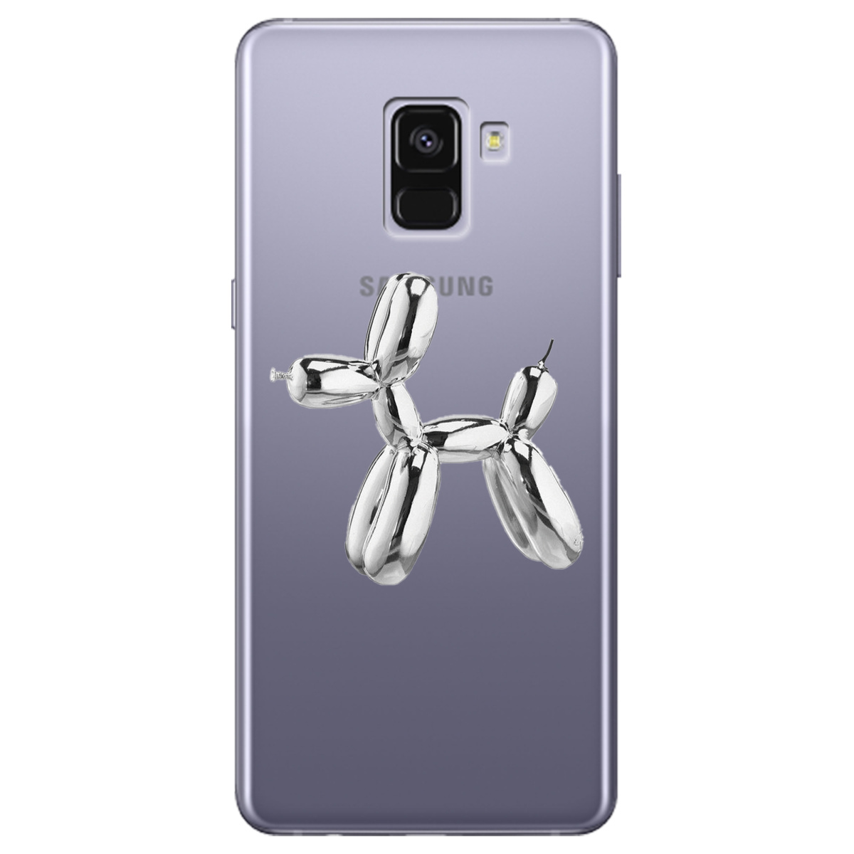 Чохол для Samsung Galaxy A8 2018 Silver balloon - фото 1 Чохол для Samsung Galaxy A8 2018 Silver balloon - фото 1 - Чохли для телефонів