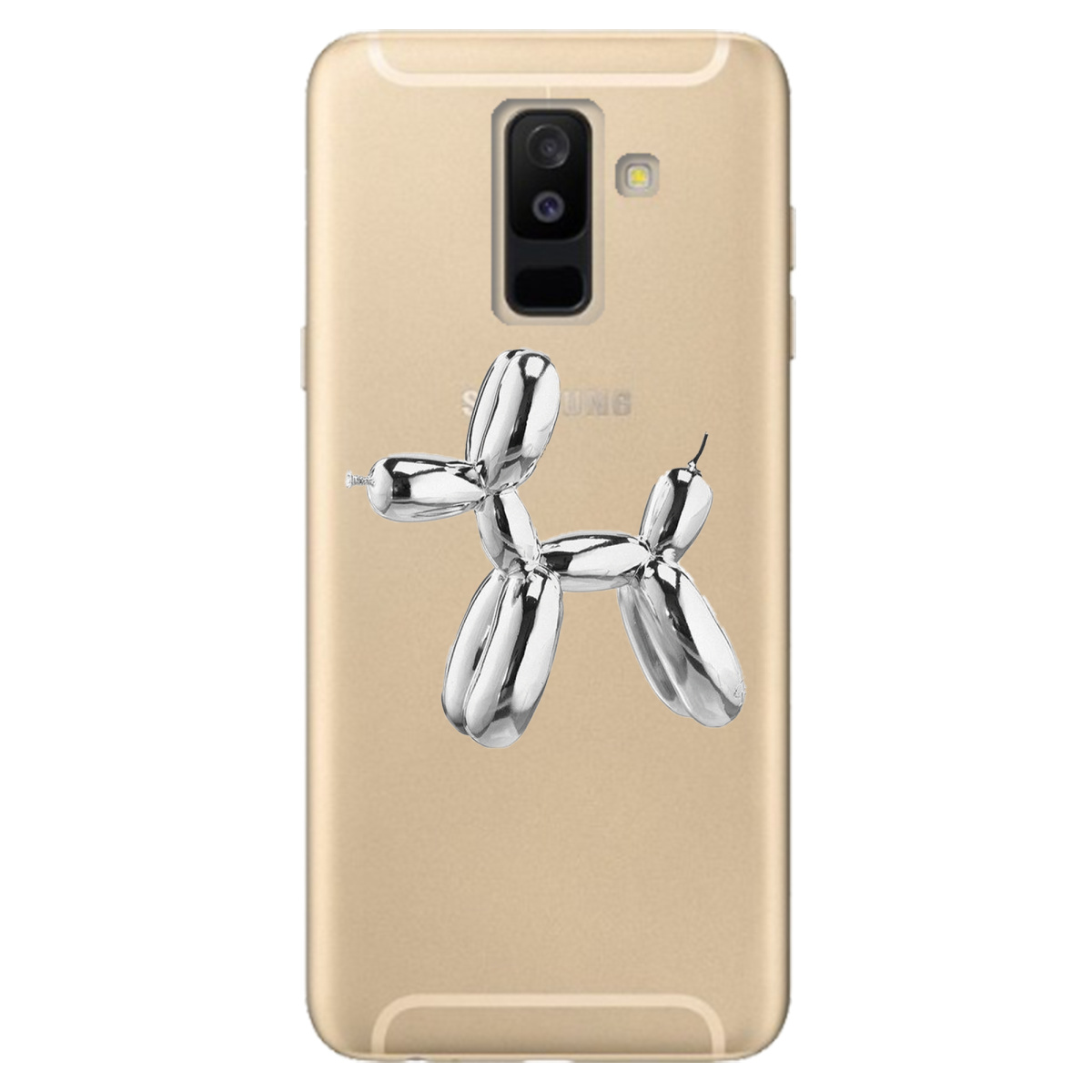 Чехол для Samsung Galaxy A6 Plus 2018 Silver balloon - фото 1 Чехол для Samsung Galaxy A6 Plus 2018 Silver balloon - фото 1 - Чехлы для телефонов