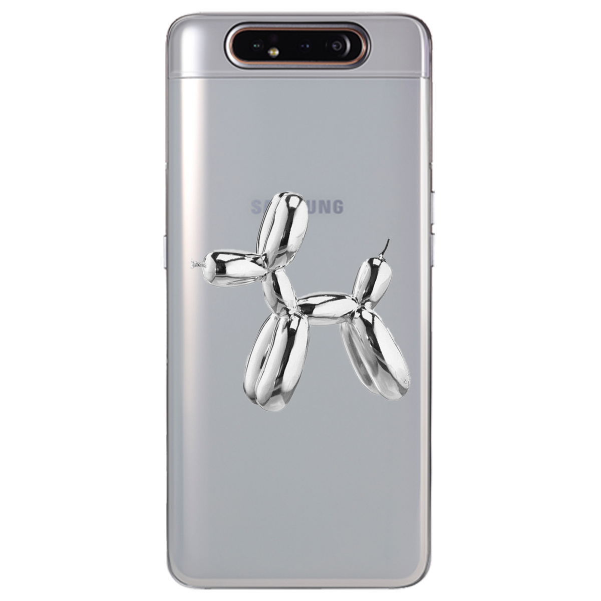 Чехол для Samsung Galaxy A80 Silver balloon - фото 1 Чехол для Samsung Galaxy A80 Silver balloon - фото 1 - Чехлы для телефонов