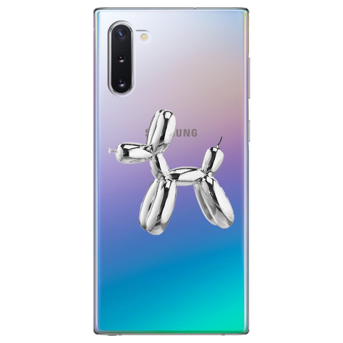 Чехол для Samsung Galaxy Note 10 Silver balloon - фото 1 - Чехлы для телефонов
