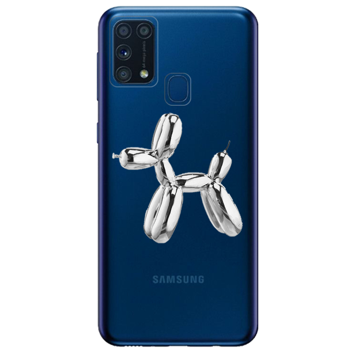 Чехол для Samsung Galaxy M31 Silver balloon - фото 1 - Чехлы для телефонов