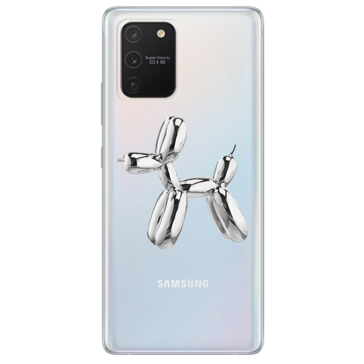Чехол для Samsung Galaxy S10 Lite Silver balloon - фото 1 Чехол для Samsung Galaxy S10 Lite Silver balloon - фото 1 - Чехлы для телефонов
