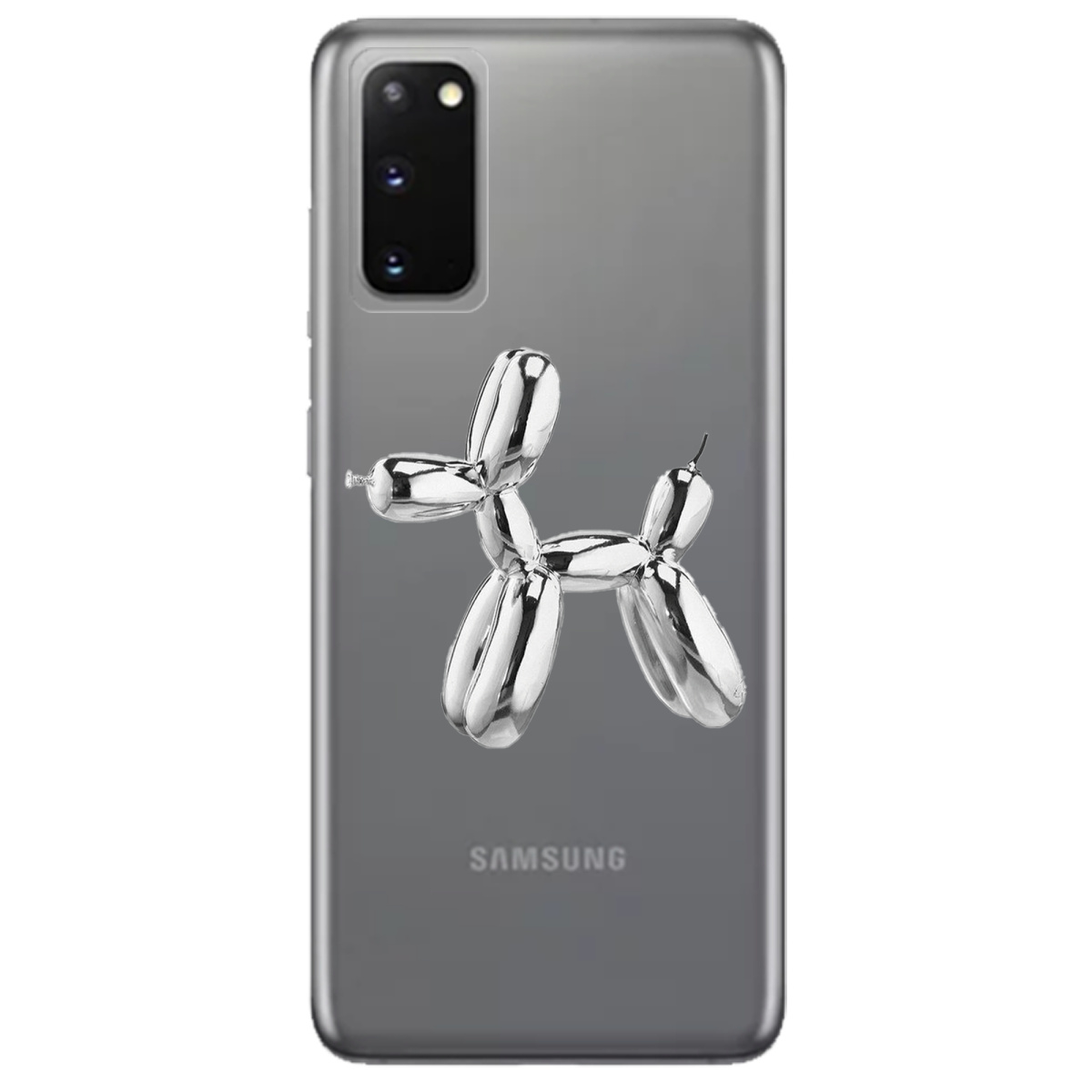 Чохол для Samsung Galaxy S20 Silver balloon - фото 1 Чохол для Samsung Galaxy S20 Silver balloon - фото 1 - Чохли для телефонів