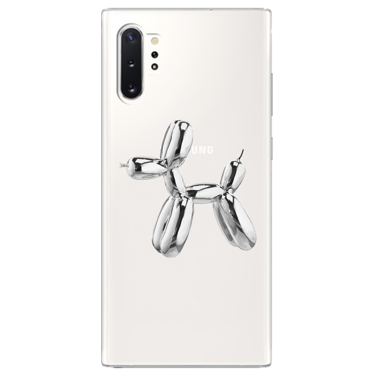 Чохол для Samsung Galaxy Note 10 Plus Silver balloon - фото 1 - Чохли для телефонів