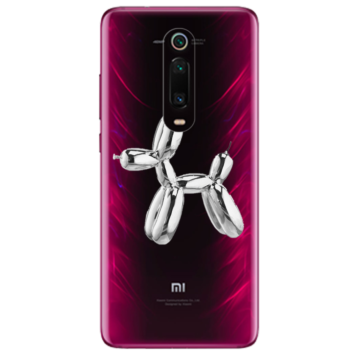 Чехол для Xiaomi Mi 9T Silver balloon - фото 1 - Чехлы для телефонов