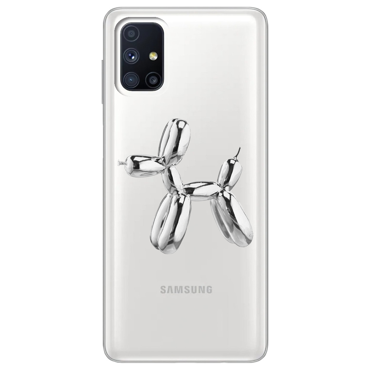 Чехол для Samsung Galaxy M51 Silver balloon - фото 1 - Чехлы для телефонов