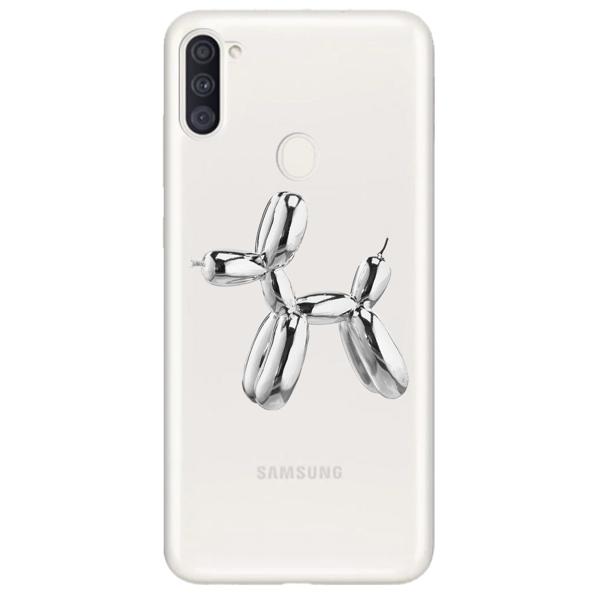 Чехол для Samsung Galaxy M11 Silver balloon - фото 1 Чехол для Samsung Galaxy M11 Silver balloon - фото 1 - Чехлы для телефонов