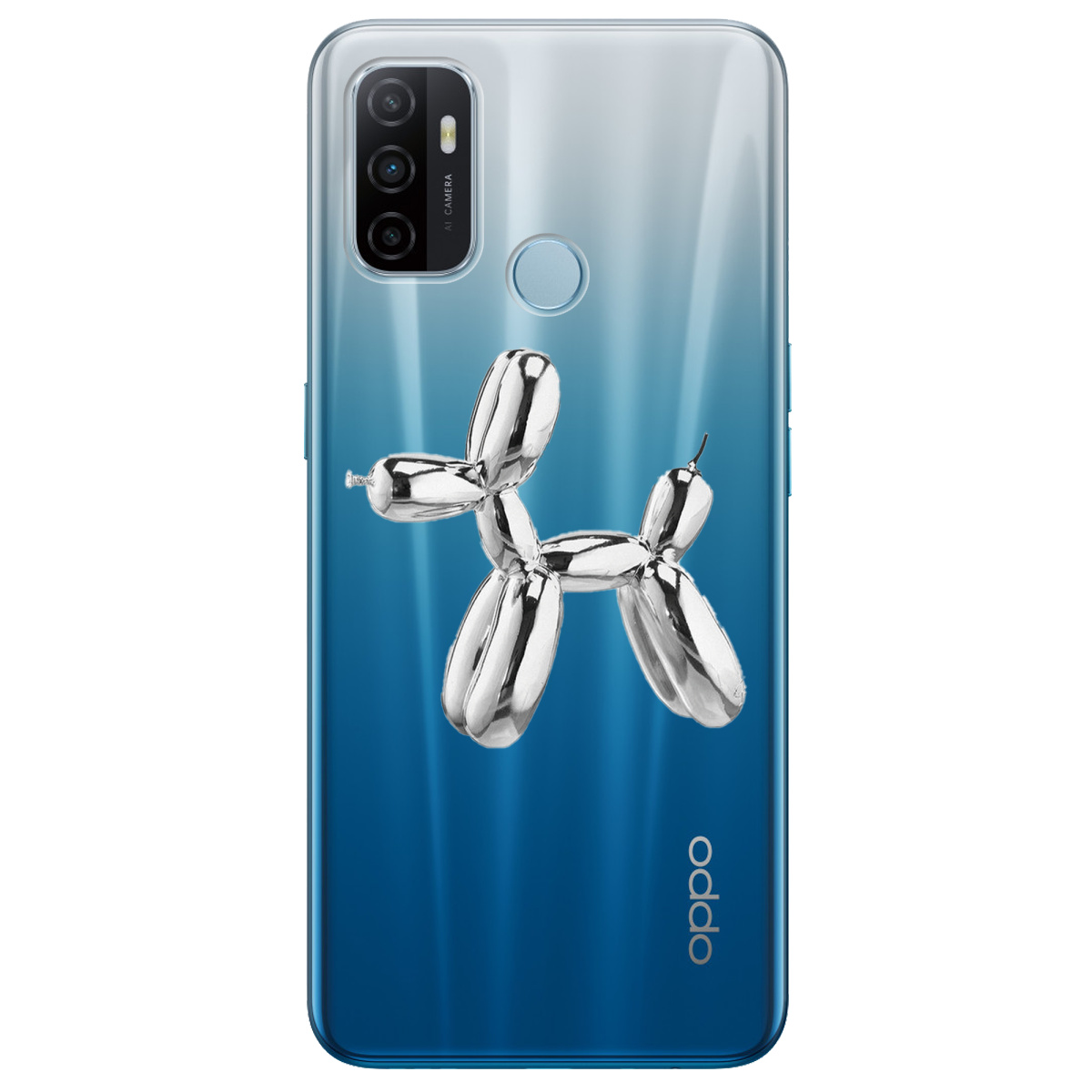 Чехол для Oppo A53/ A32/ A33 Silver balloon - фото 1 - Чехлы для телефонов