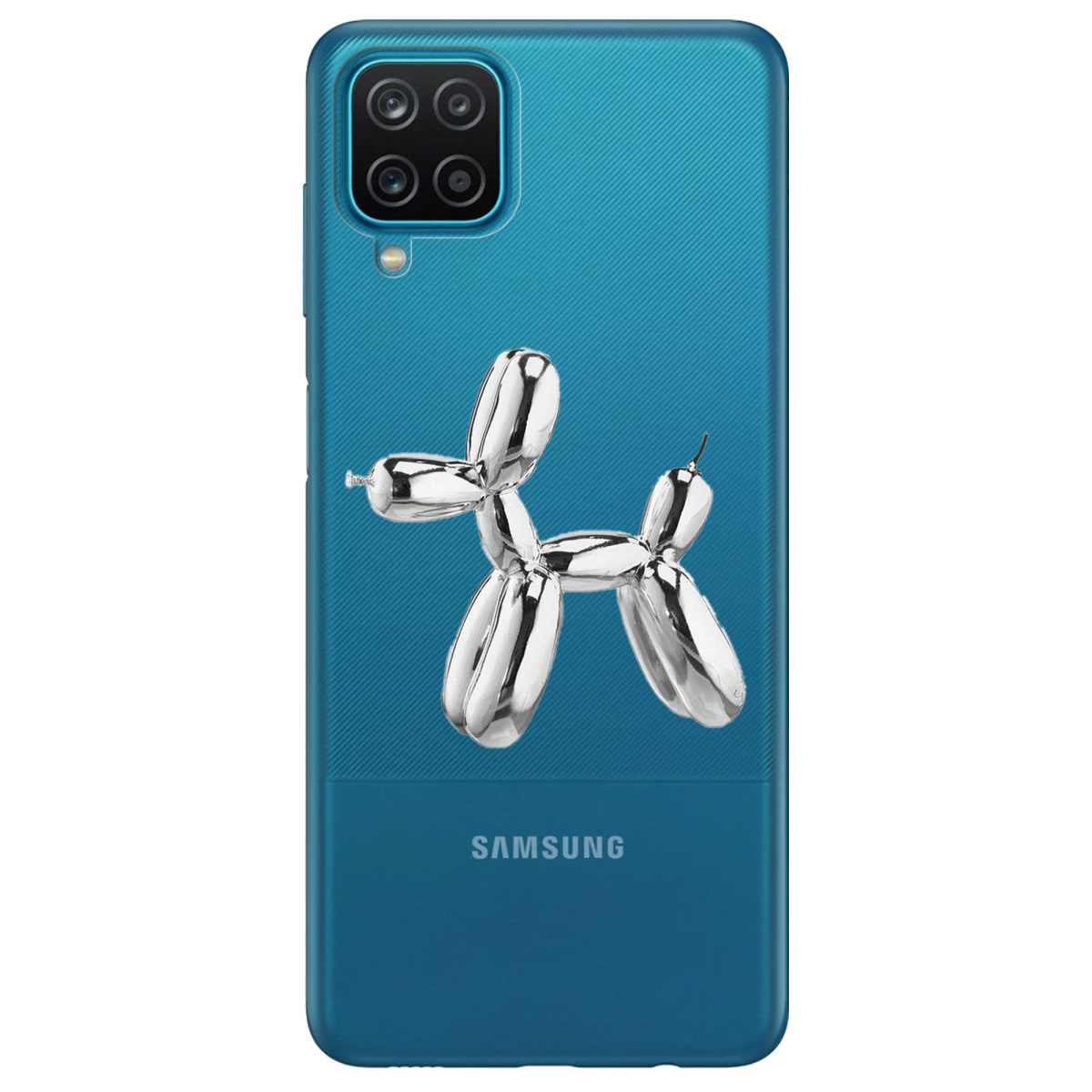 Чехол для Samsung Galaxy M12 Silver balloon - фото 1 - Чехлы для телефонов