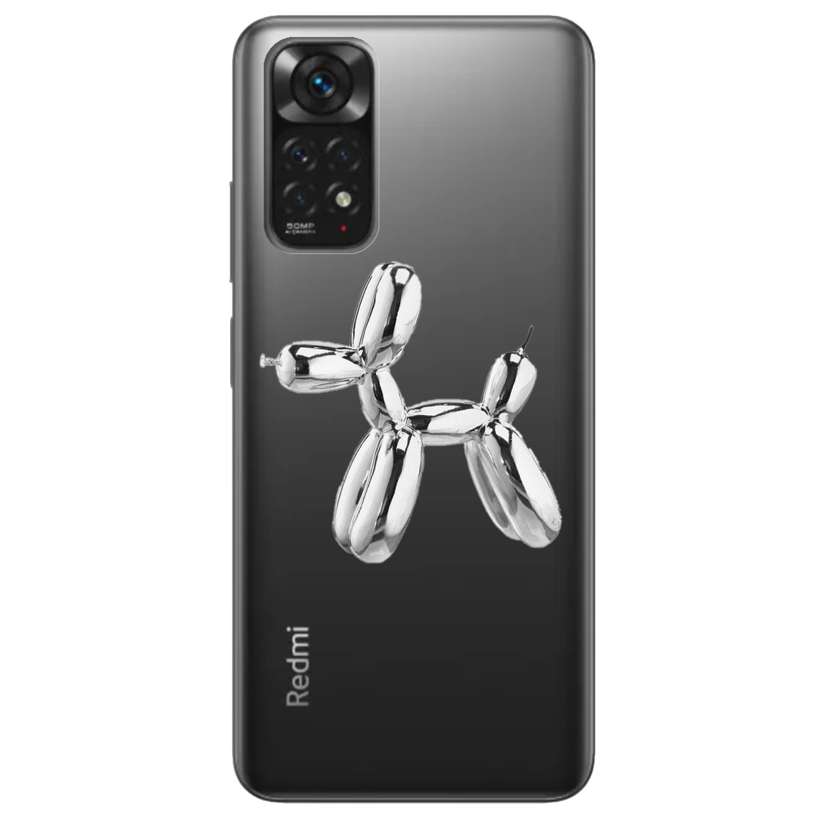 Чехол для Xiaomi Redmi Note 11s Silver balloon - фото 1 Чехол для Xiaomi Redmi Note 11s Silver balloon - фото 1 - Чехлы для телефонов