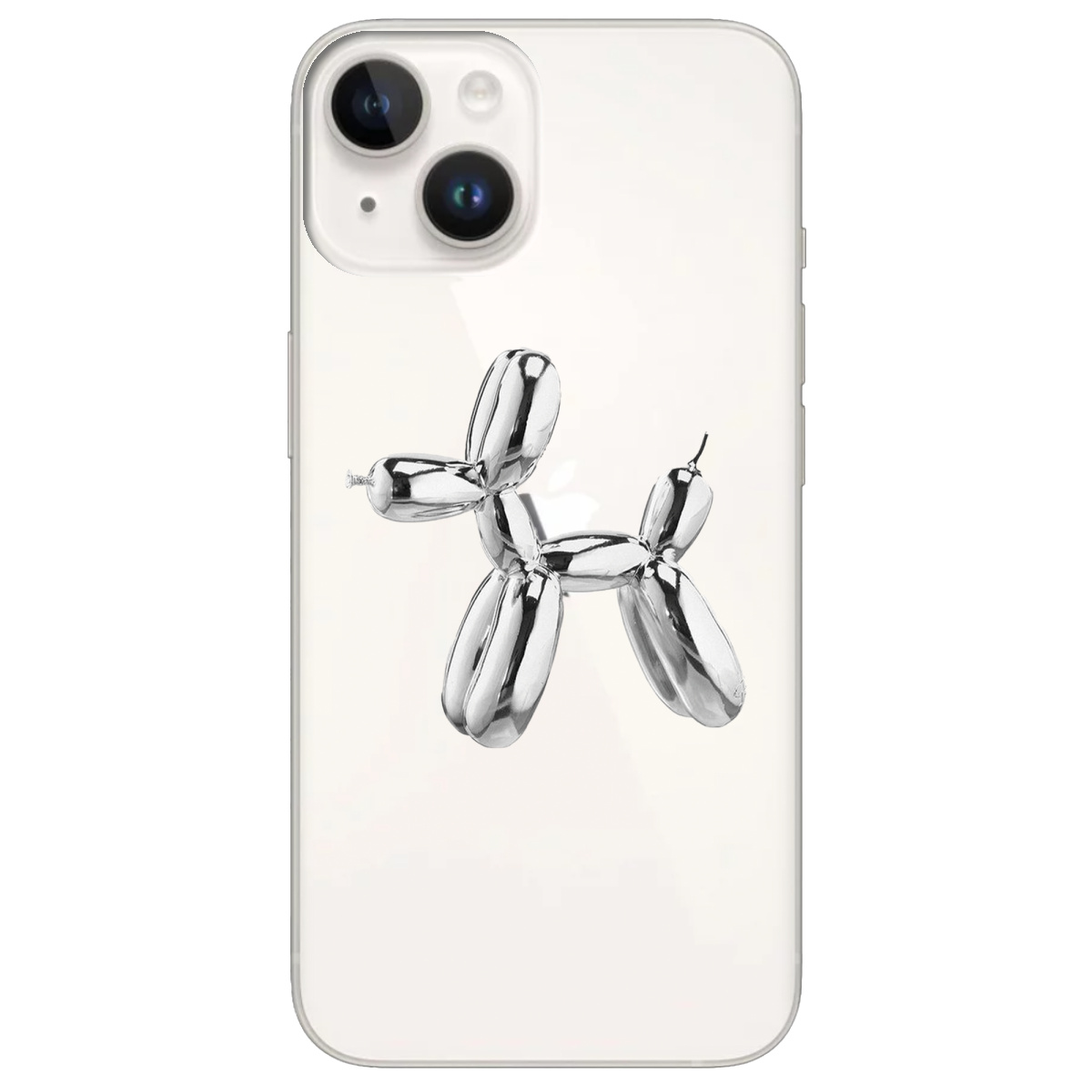 Чехол для Apple iPhone 14 Silver balloon - фото 1 Чехол для Apple iPhone 14 Silver balloon - фото 1 - Чехлы для телефонов