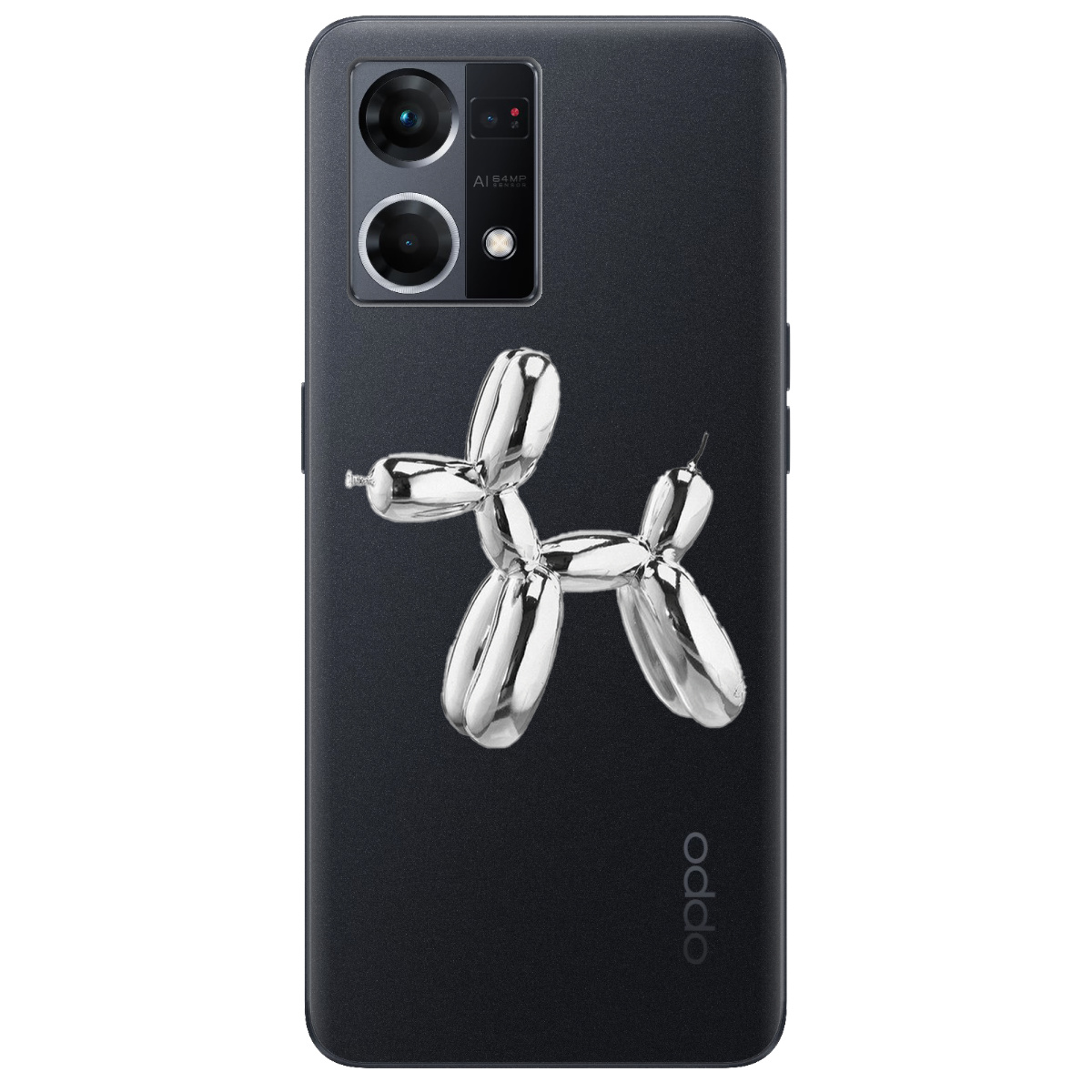 Чехол для Oppo Reno  7 4G Silver balloon - фото 1 Чехол для Oppo Reno  7 4G Silver balloon - фото 1 - Чехлы для телефонов
