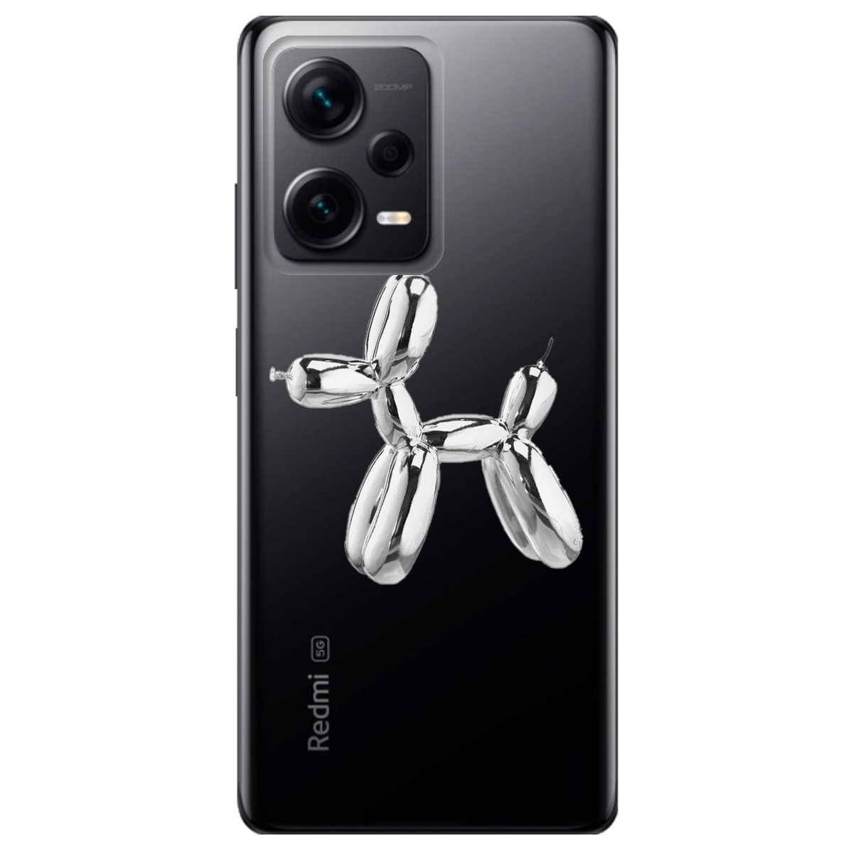 Чохол для Xiaomi Redmi Note 12 Pro + 5G Silver balloon - фото 1 Чохол для Xiaomi Redmi Note 12 Pro + 5G Silver balloon - фото 1 - Чохли для телефонів