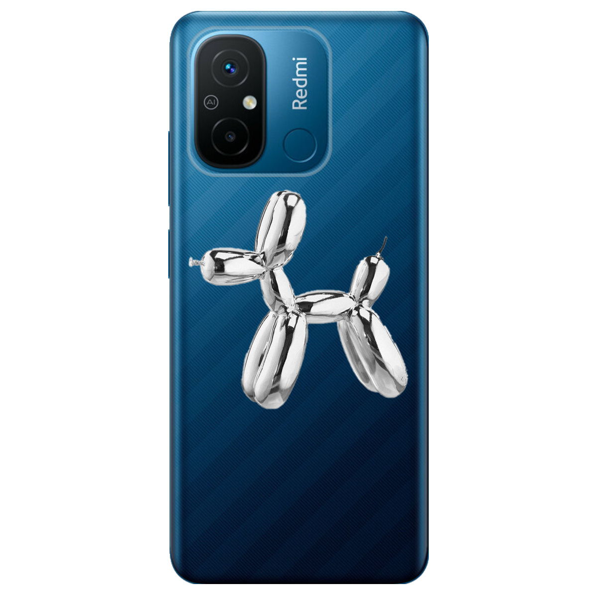 Чохол для Xiaomi Redmi 12C Silver balloon - фото 1 - Чохли для телефонів