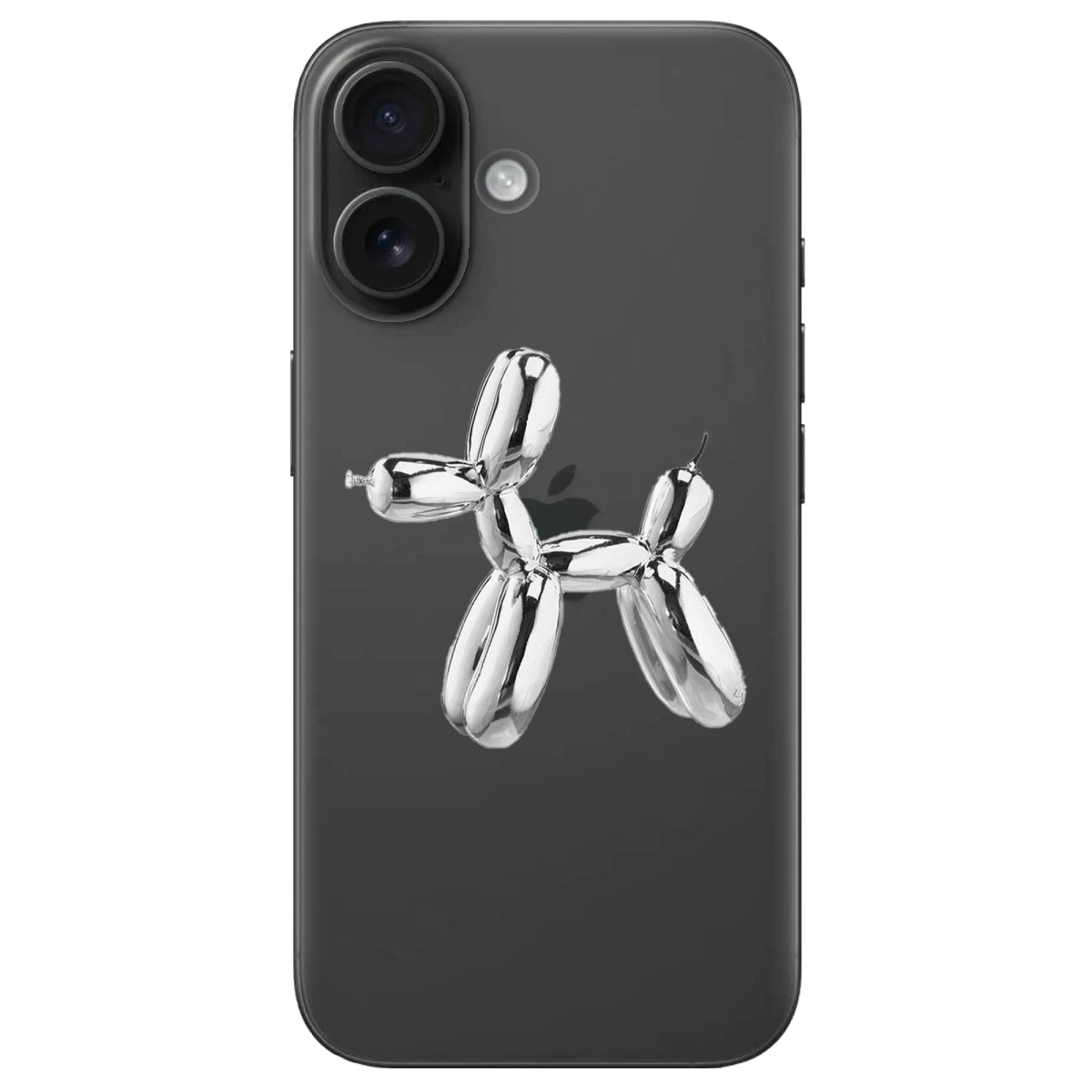 Чохол для Apple iPhone 16 Plus Silver balloon - фото 1 - Чохли для телефонів
