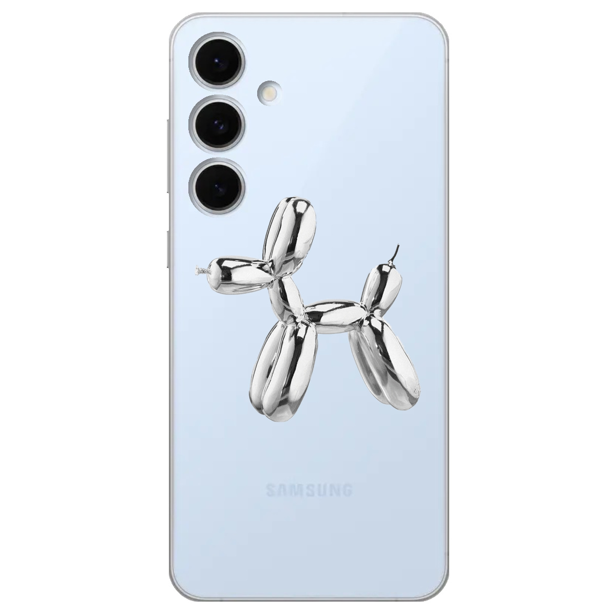 Чохол для Samsung Galaxy S24 FE Silver balloon - фото 1 - Чохли для телефонів
