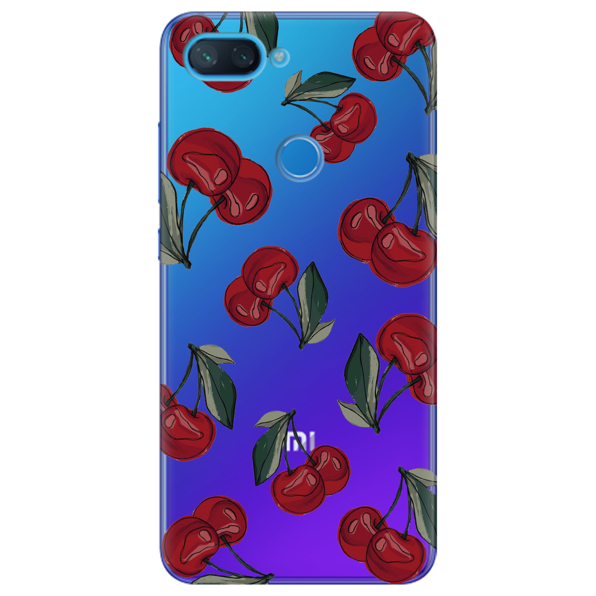 Чохол для Xiaomi Mi 8 Lite Berry Bright - фото 1 - Чохли для телефонів