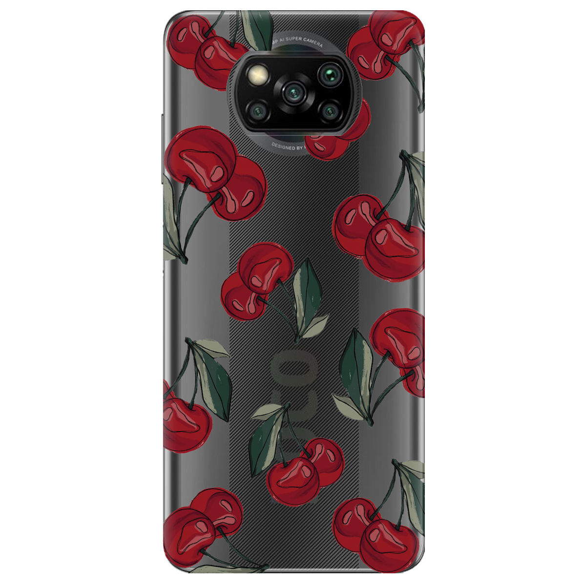 Чехол для Xiaomi Poco X3 Berry Bright - фото 1 - Чехлы для телефонов