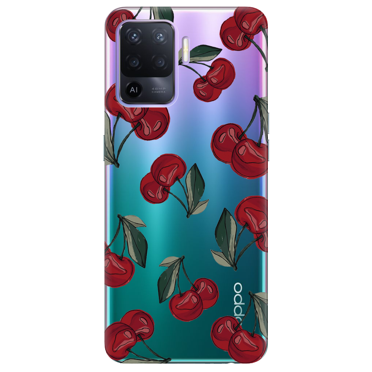Чохол для Oppo Reno 5 Lite Berry Bright - фото 1 - Чохли для телефонів