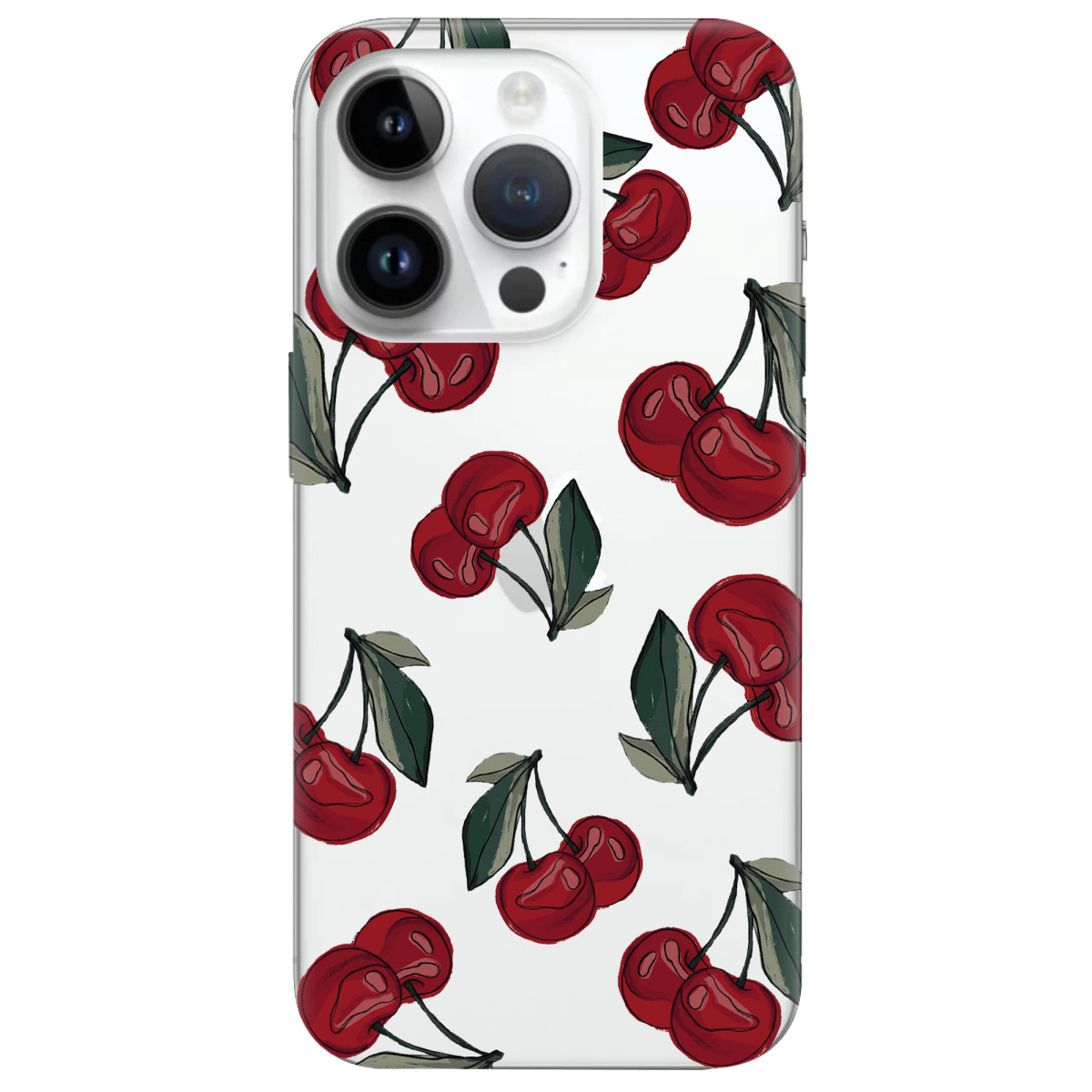 Чехол для Apple iPhone 14 Pro Berry Bright - фото 1 - Чехлы для телефонов