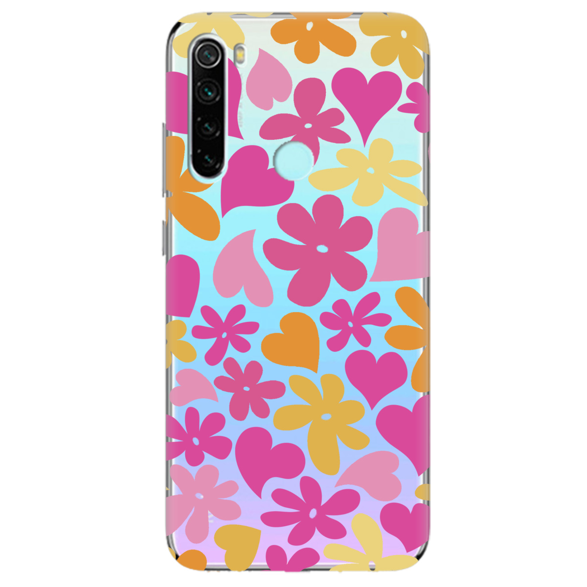 Чехол для Xiaomi Redmi Note 8T Blooming Love - фото 1 - Чехлы для телефонов