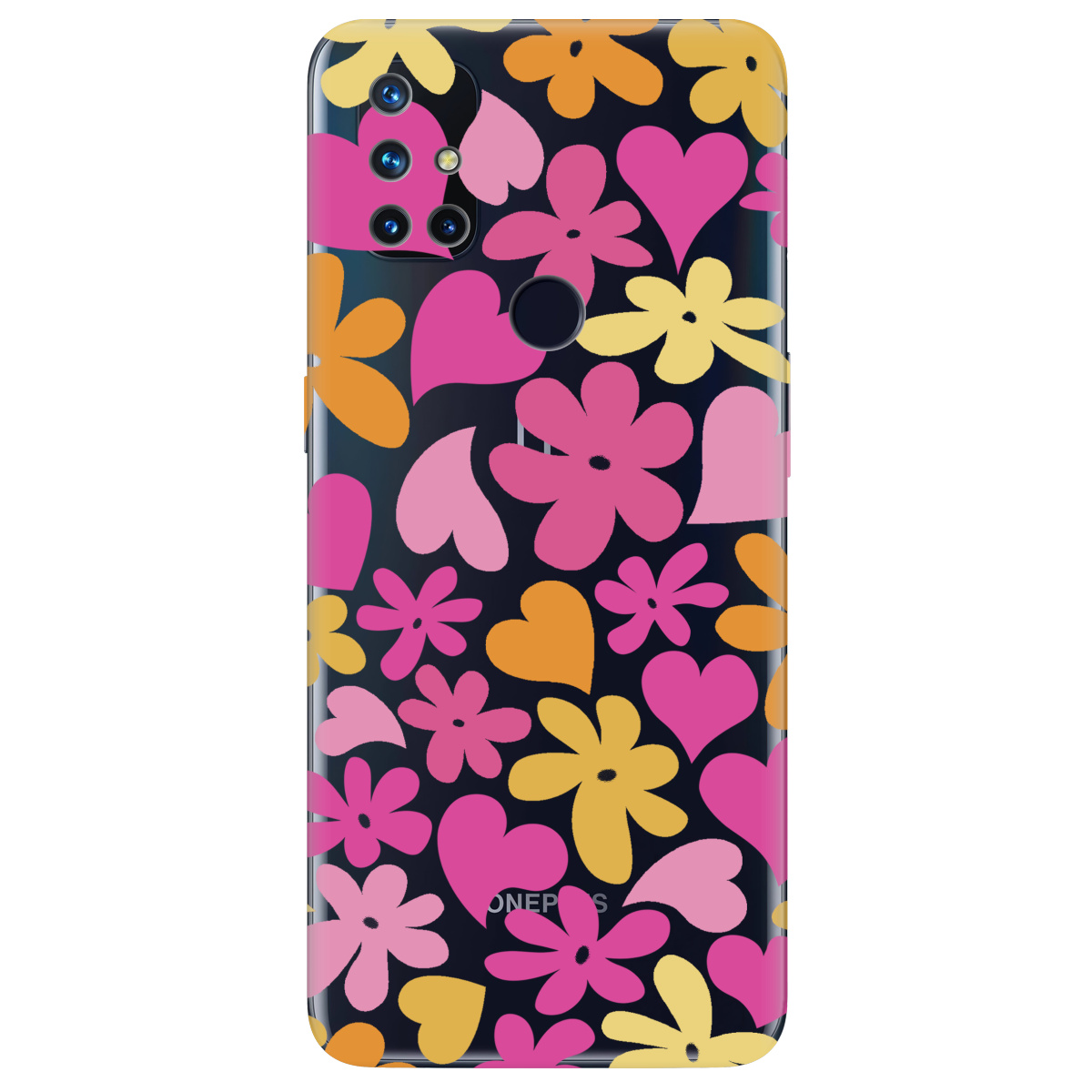 Чохол для OnePlus Nord N10 5G Blooming Love - фото 1 Чохол для OnePlus Nord N10 5G Blooming Love - фото 1 - Чохли для телефонів
