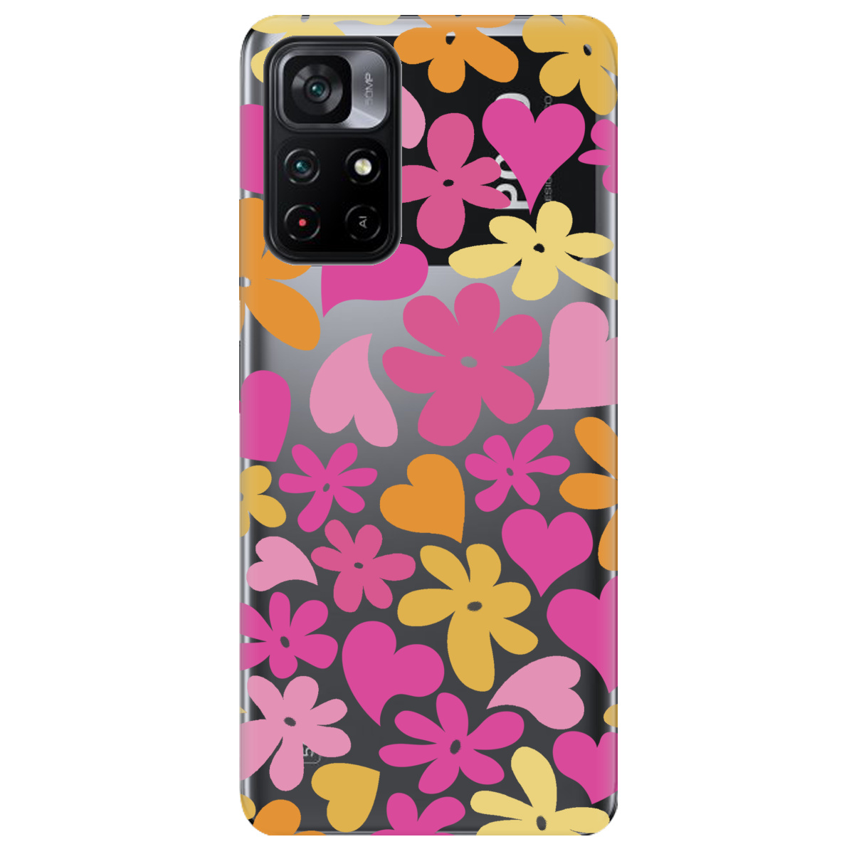 Чехол для Xiaomi Poco M4 Pro 5G Blooming Love - фото 1 - Чехлы для телефонов
