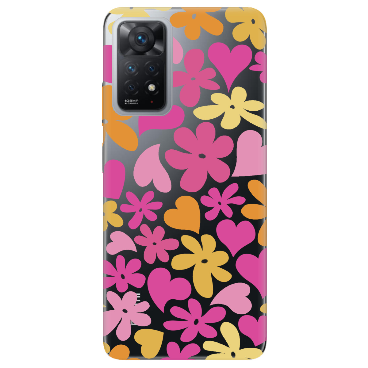 Чехол для Xiaomi Redmi Note 11 Pro Blooming Love - фото 1 Чехол для Xiaomi Redmi Note 11 Pro Blooming Love - фото 1 - Чехлы для телефонов