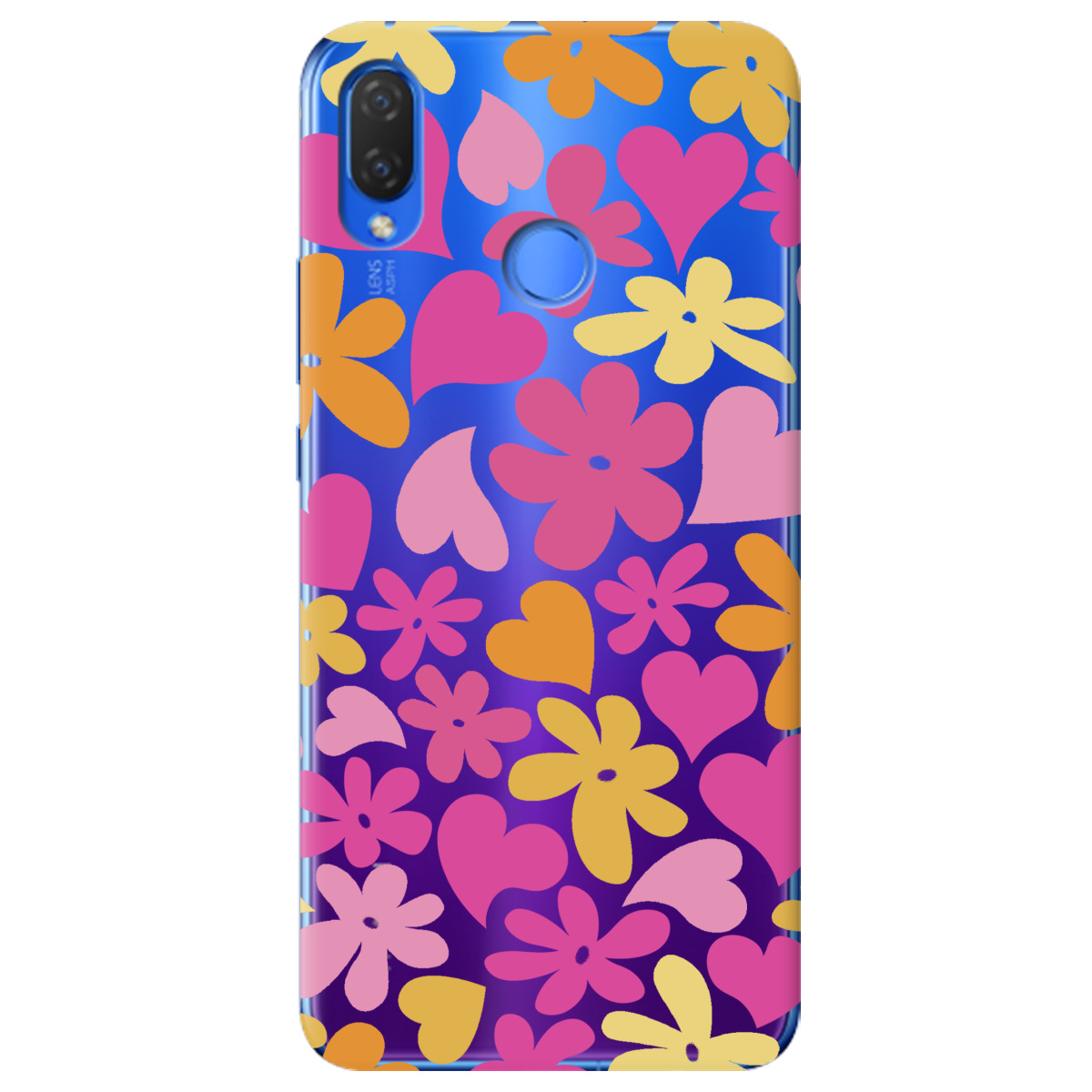 Чохол для Huawei P Smart Plus Blooming Love - фото 1 Чохол для Huawei P Smart Plus Blooming Love - фото 1 - Чохли для телефонів