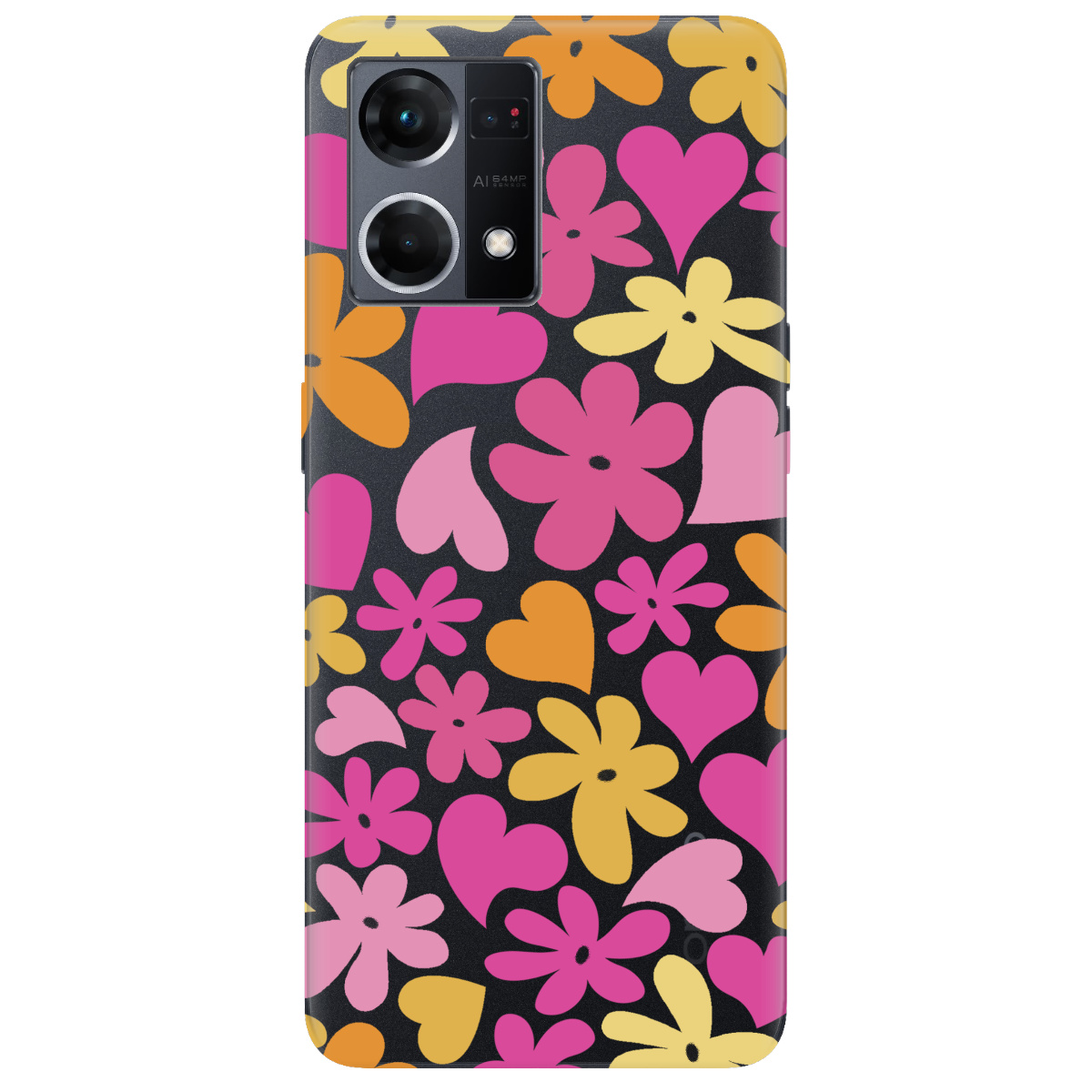 Чехол для Oppo Reno  7 4G Blooming Love - фото 1 - Чехлы для телефонов