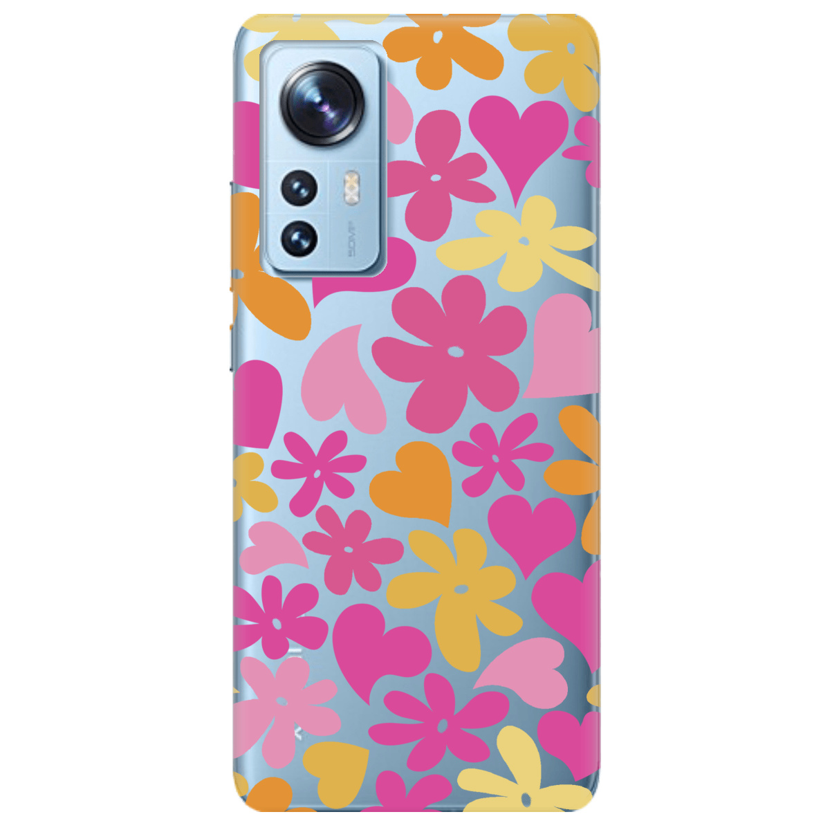 Чехол для Xiaomi 12 Blooming Love - фото 1 - Чехлы для телефонов