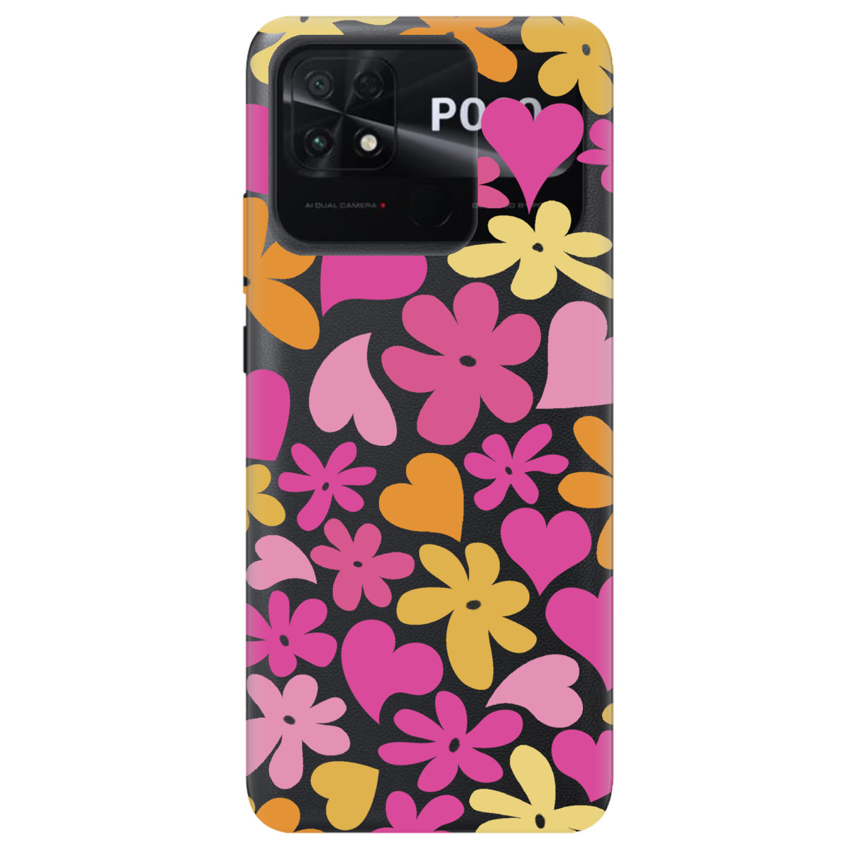 Чохол для Xiaomi Poco C40 Blooming Love - фото 1 Чохол для Xiaomi Poco C40 Blooming Love - фото 1 - Чохли для телефонів