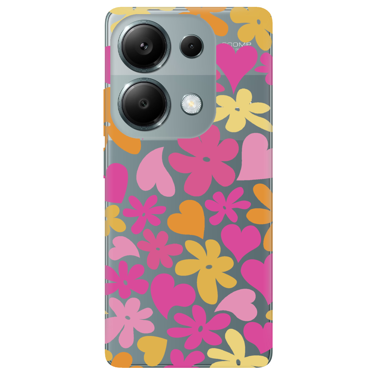 Чехол для Xiaomi Poco M6 Pro 4G Blooming Love - фото 1 - Чехлы для телефонов