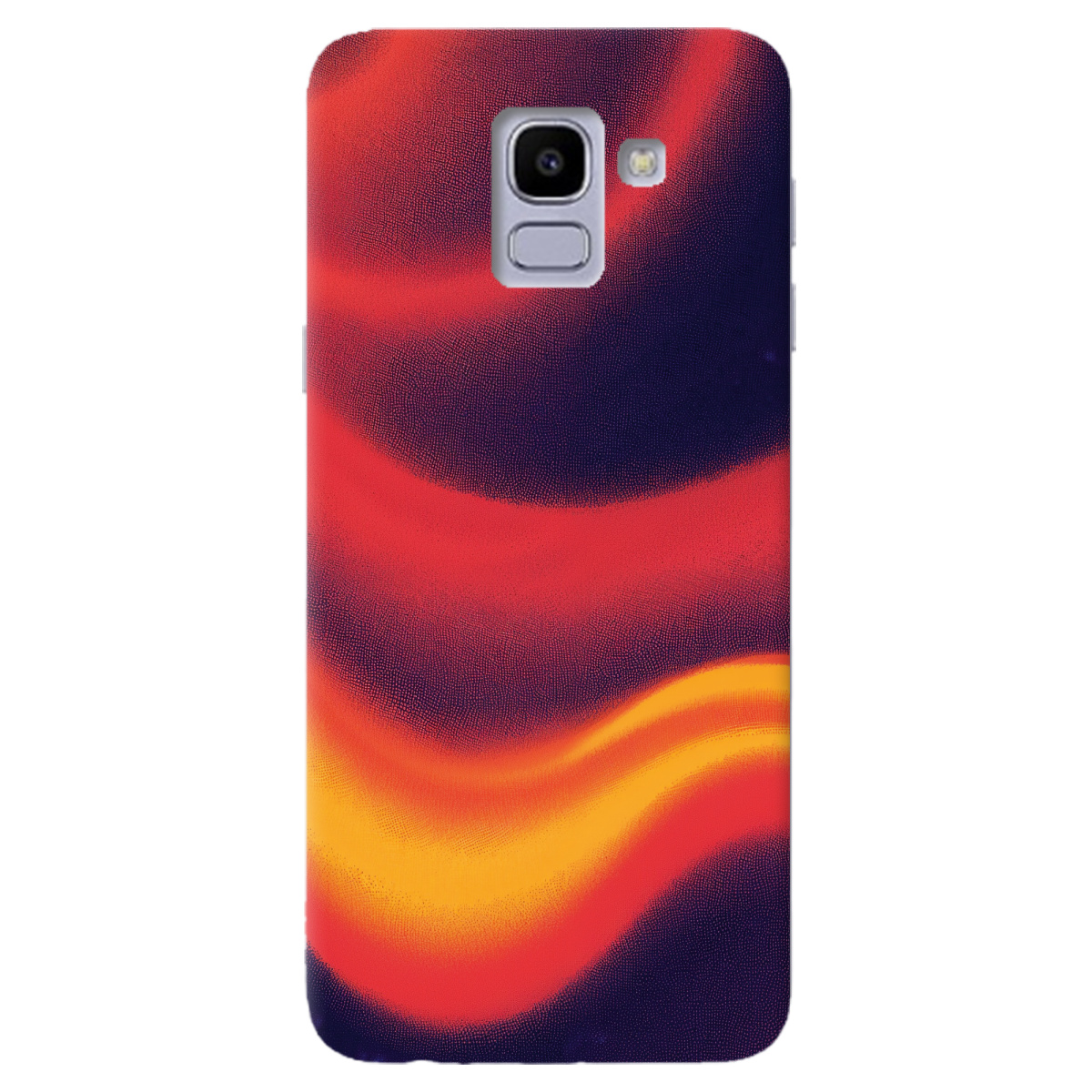Чохол для Samsung Galaxy J6 2018 Fiery Waves - фото 1 - Чохли для телефонів