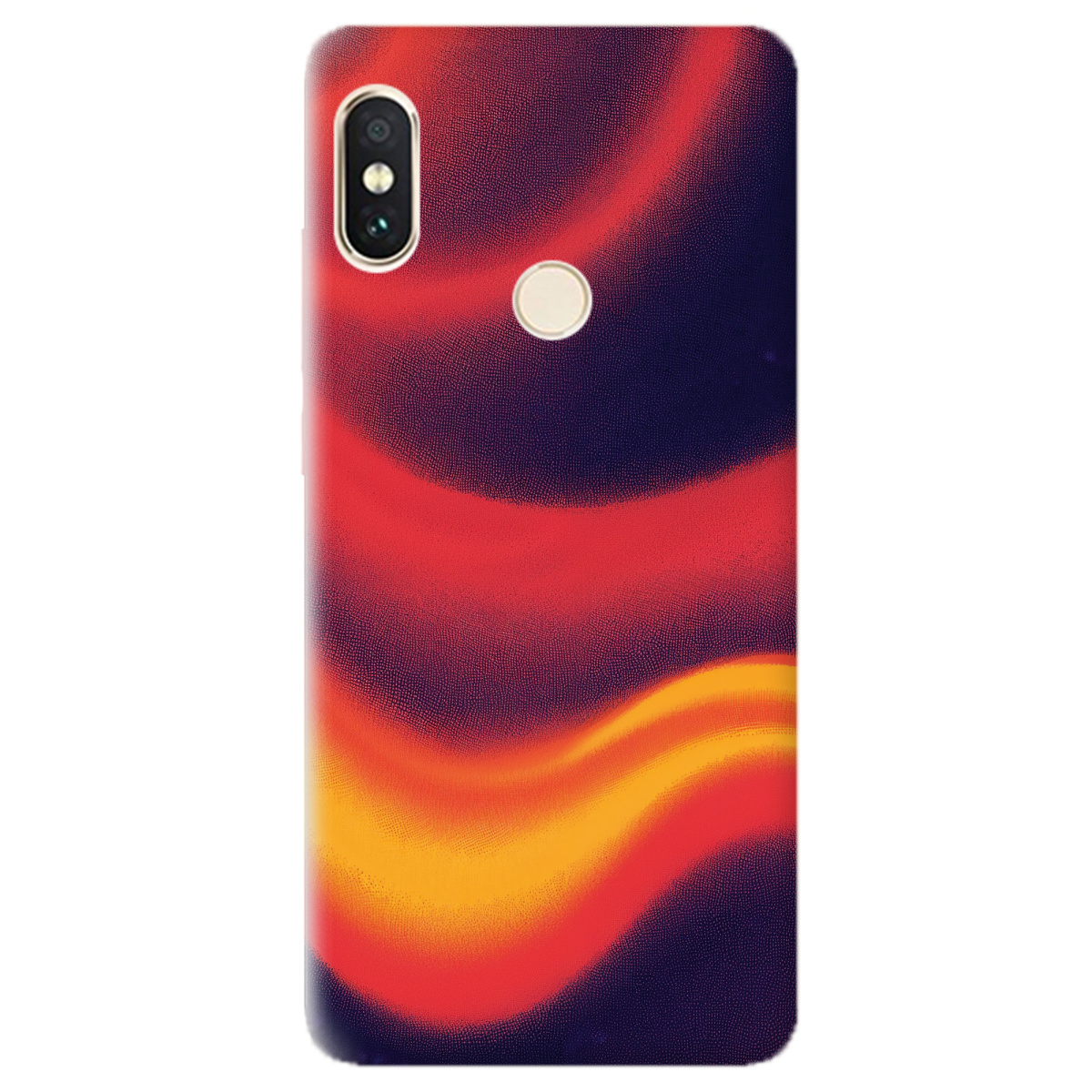 Чохол для Xiaomi Redmi Note 5 Fiery Waves - фото 1 - Чохли для телефонів