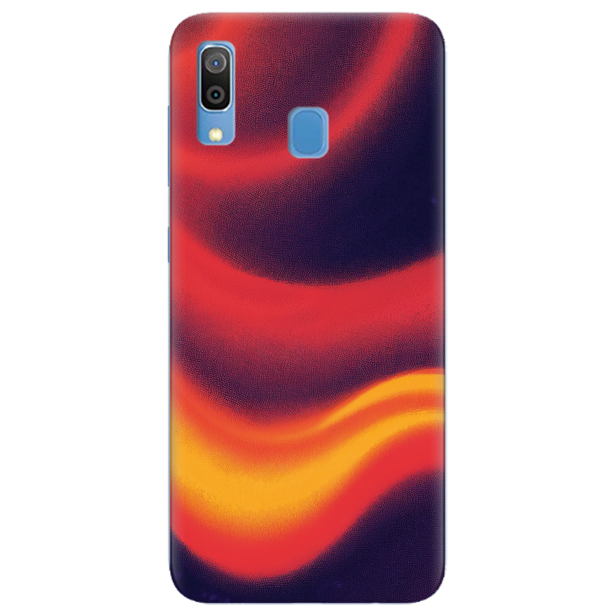 Чохол для Samsung Galaxy A30 Fiery Waves - фото 1 Чохол для Samsung Galaxy A30 Fiery Waves - фото 1 - Чохли для телефонів